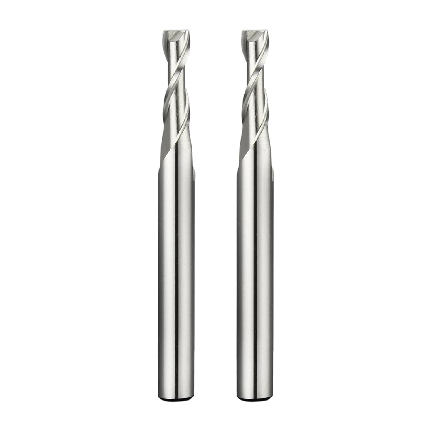 9 Pcs 4 Flute HSS Straight Shank End Mill Cutter Set Milling Cutter CNC Router Bits for Precision Metal Aluminum Wood Engraving DRINYOUNG