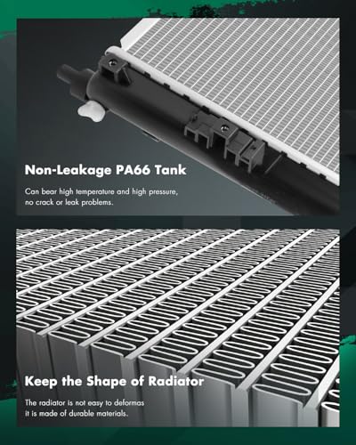 Image of SCITOO Engine Cooling Radiator Assembly Compatible with Ram