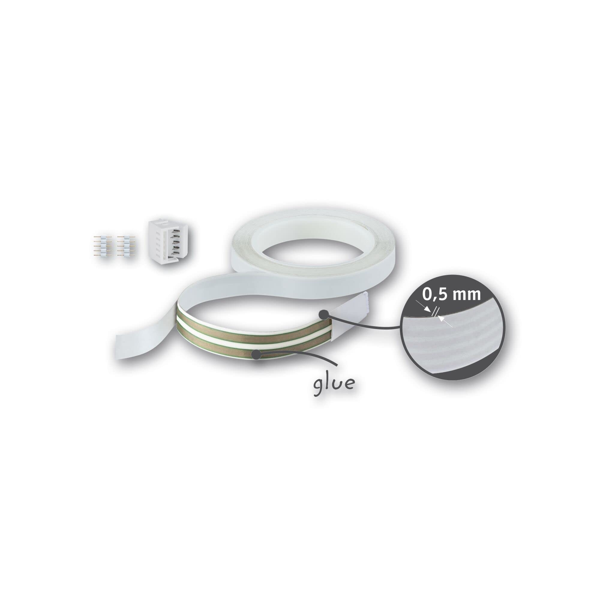 Paulmann 95576 Luce LED per quadri Adelia set 370lm incl. 1x4,5 W dimmerabile illuminazione quadri 2700 K