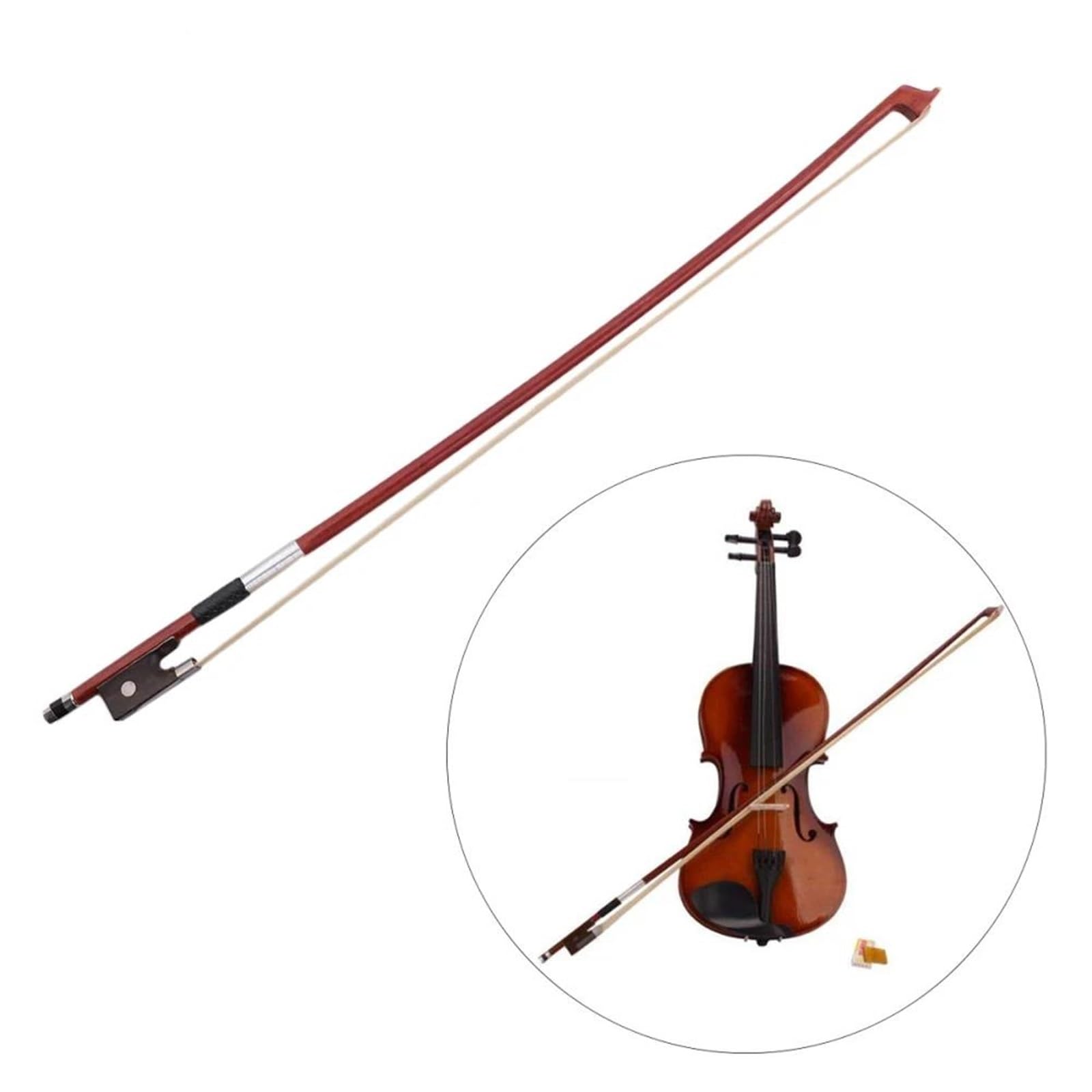 Arco per violino Archetto per violino in crine di cavallo da 1/4 per diffondere la pratica di strumenti musicali speciali