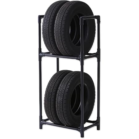 Amazon アイリスオーヤマ タイヤラック 普通自動車 幅59 奥行36 高さ127 耐荷重 1kg Ktl 590 ブラック 車 バイク 車 バイク