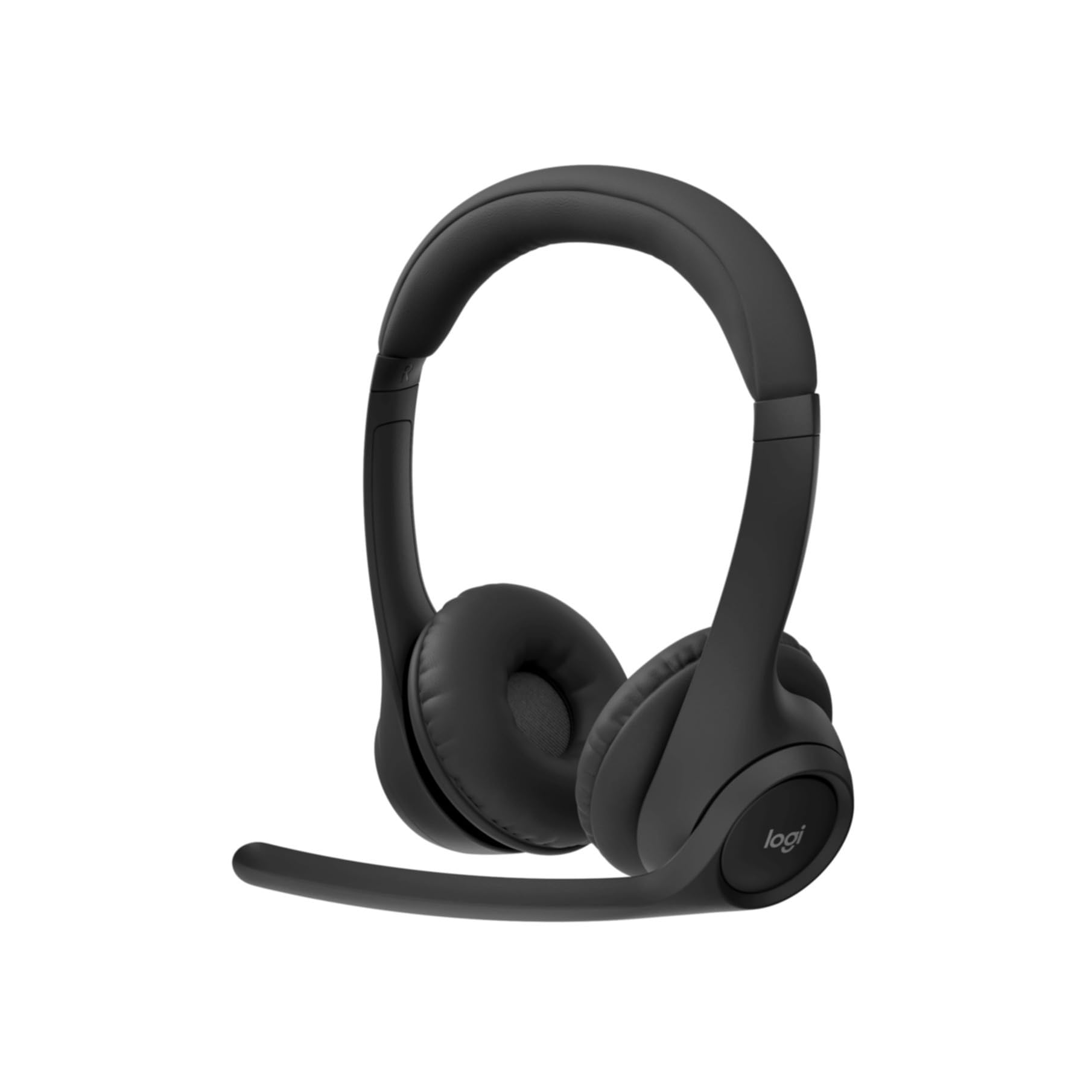 Logitech Zone 305 for Business, bezprzewodowy zestaw słuchawkowy Bluetooth z mikrofonem, do Microsoft Teams, kompatybilny z Windows, Mac, Chrome, Linux, iOS, iPadOS, Android, czarny
