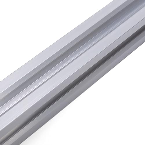 Miniatura 4 de 4PCS 23.622 in Silver V Tipo 2020 Perfil de extrusión de aluminio Guía de riel lineal anodizado estándar europeo para piezas de impresora 3D y