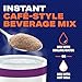 Maxwell House Instant Cafe-Style Beverage Mix, Easy to Prepare, 1 Canister, for Quick Morning Coffee or Afternoon Treat, Cafe Francais, Kosher Dairy, 7.6 oz