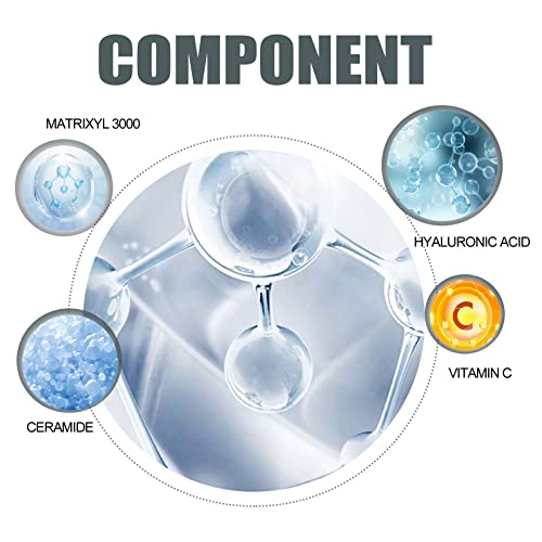 Jaysuing Collagen Boost Anti-Aging Essence, Jaysuing Collagen Boost Anti-Aging Serum Firming Eye Cream, Anti Wrinkle Serum, Fine Lines, And Wrinkles With Hyaluronic Acid (2Essence＋1Eye Cream) #TOP3