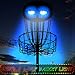 Hortsun Set of 2 LED Lights for Disc Golf Basket, Remote Controlled Waterproof Disc Golf Night Lights Multi Colored Disc Golf Accessories with Suction Cup for Disc Golf Night Practice Gifts Set