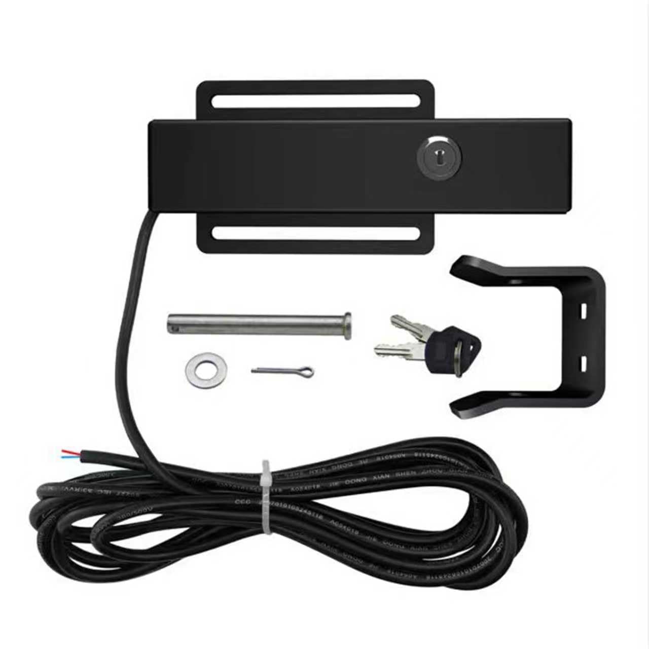X-XHOUSE Automatic Electric Gate Lock Gate Operator System Device Safe Security Gate Lock Work for DC 12/24V Swing Gate Opener Gate-image-6