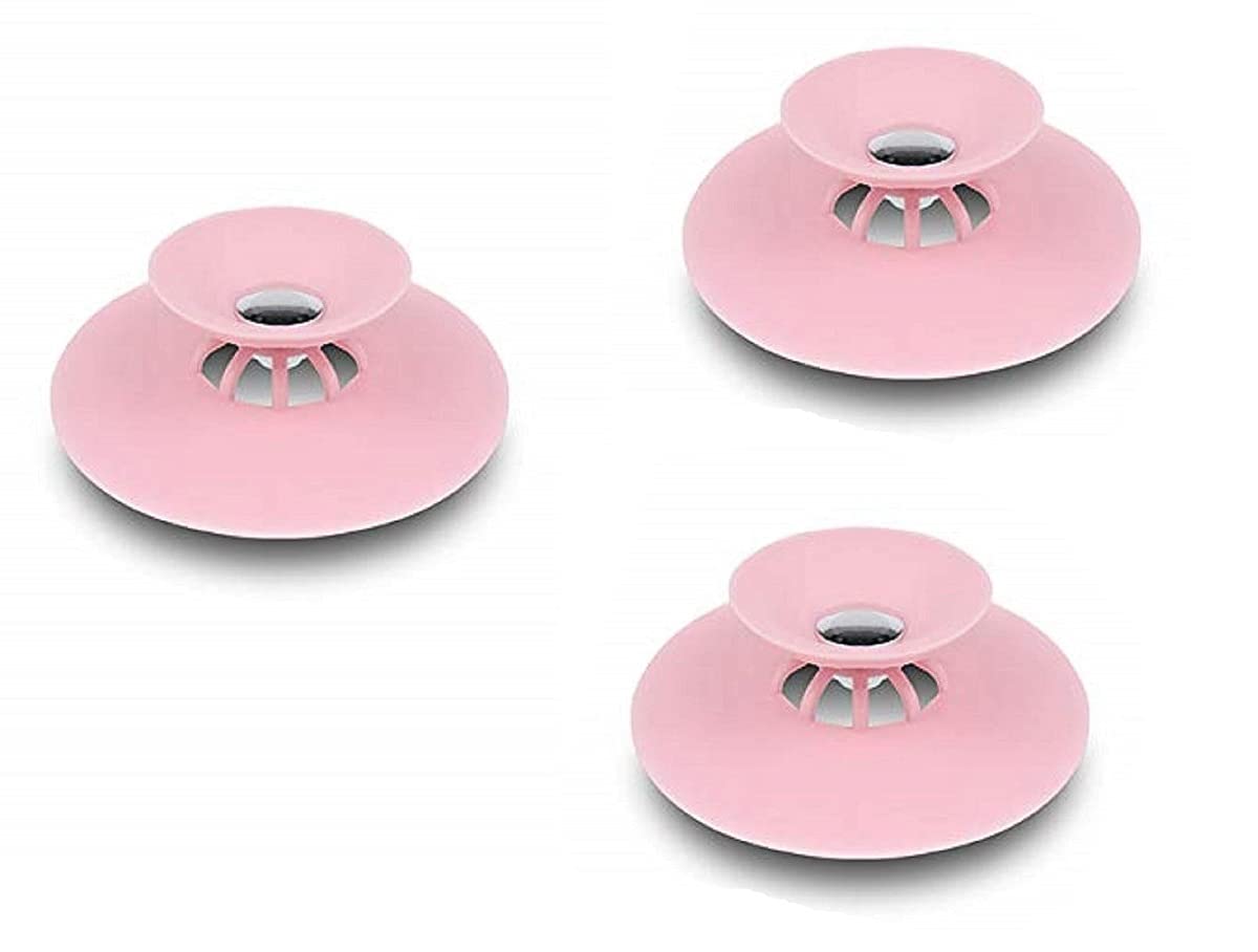 Wofier 2 in 1 Silicone Drainer and Stopper Cover, Hair Catcher for Sink and Bathtub (Pack of 3) (B096MQBK5G) Amazon Price History, Amazon Price Tracker