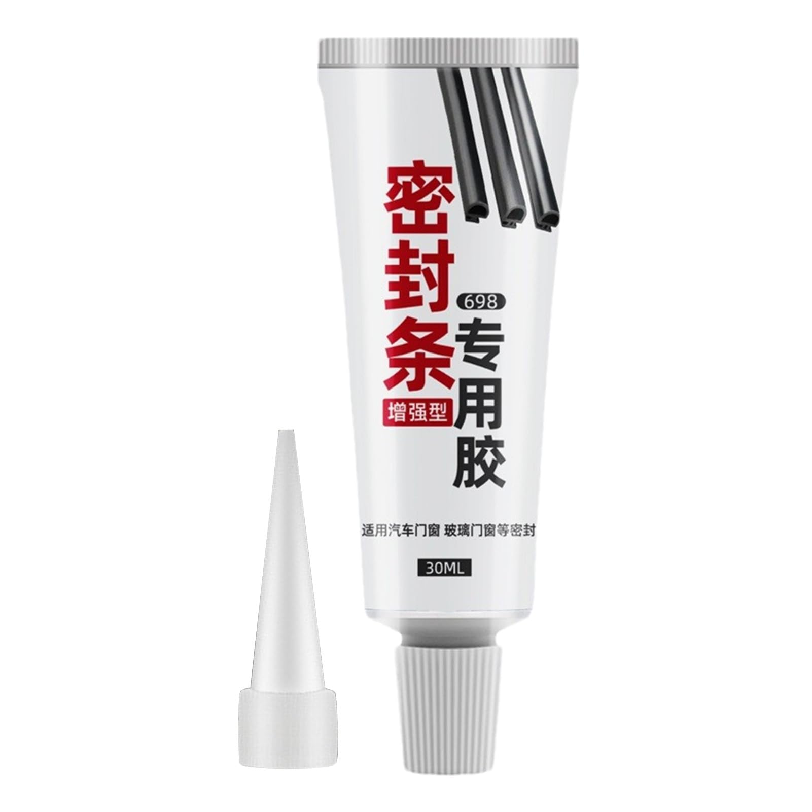 Car Door Seal Strip Glue | 30ml Crevice Sealing Strip Adhesive - Car Windshield Sealant, High Bond Strength Repair Adhesive for Car Door