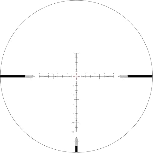 Vista 4 de Arken Optics SH4J 6-24X50 Rifle Scope FFP Retícula iluminada con tubo de 1.339 in de parada cero