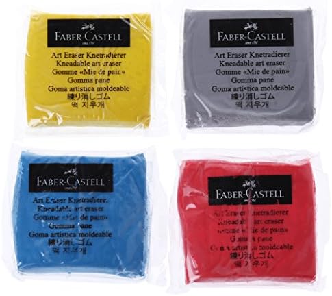 yangfr1pc Colorful Kneaded Rubber,Art Sketch Eraser,Strong Adhesive Kneadable Cleaning for Pencil Art Drawing