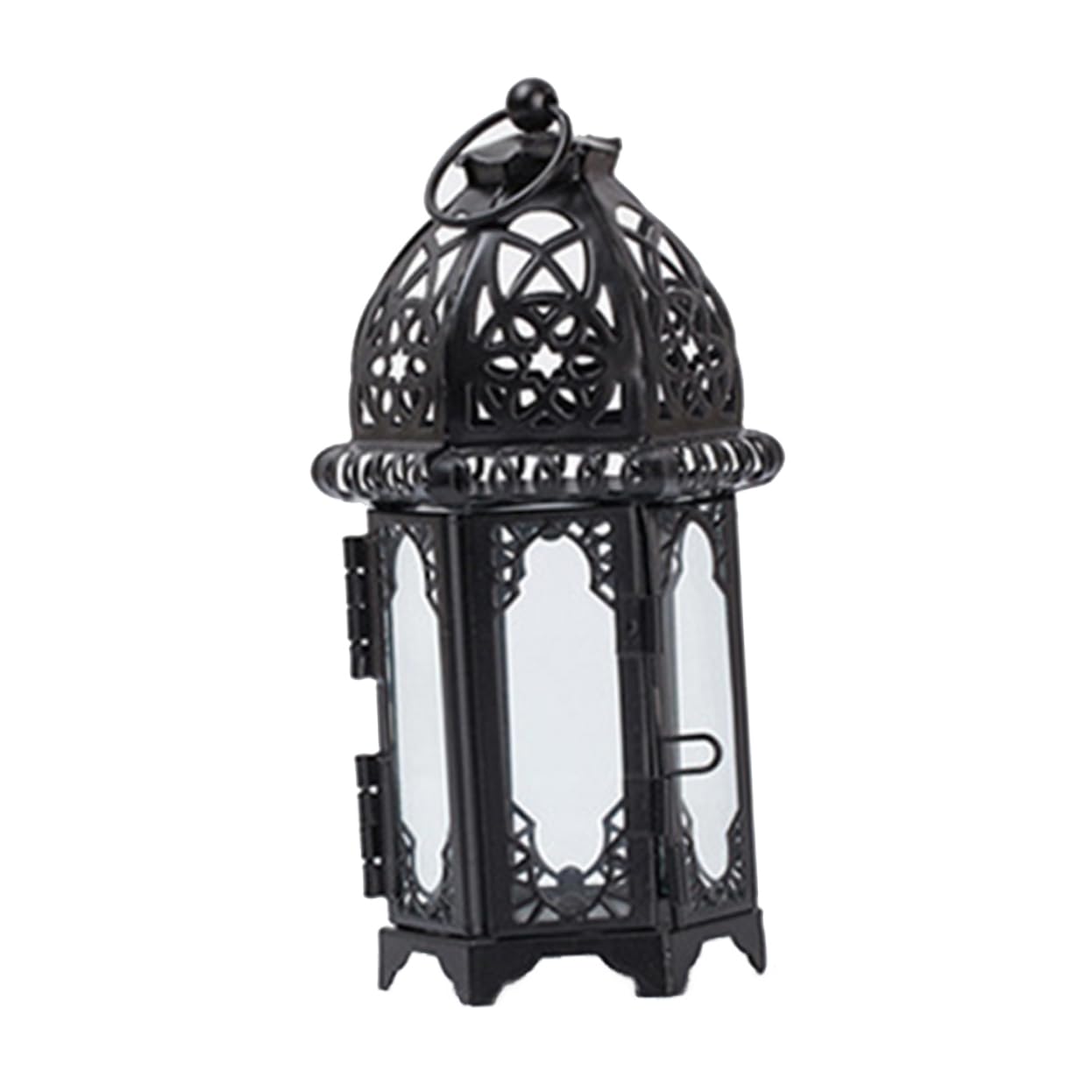 HOLIDYOYO Candle Holder Decorative Metal Lantern Hanging Lantern Vintage Lantern Candle Lantern
