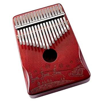 Capa do livro EXCEART Teclas de Piano de Polegar Kalimba 17 Kalimba Piano de Polegar Dedo De Madeira Do Presente para Os Fãs de Música de Piano Crianças Adultos Iniciantes