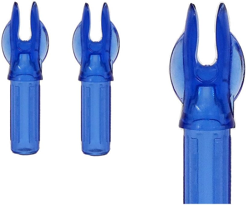 Zhan Yi Arrow Knocks 6.2MM(0.244-0.246”) 60 Pack Accessories Insert Nocks for Archery Standard Size Arrows