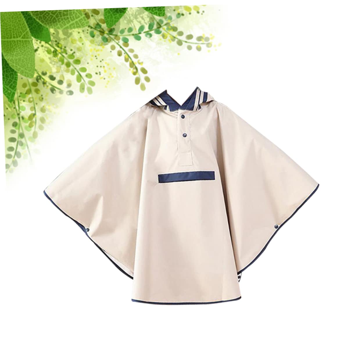 Healvian Impermeabile Per Impermeabile Per Ragazzi Impermeabile Per Ragazzi Impermeabile Con Cappuccio Poncho Impermeabile Antipioggia Blu Navy