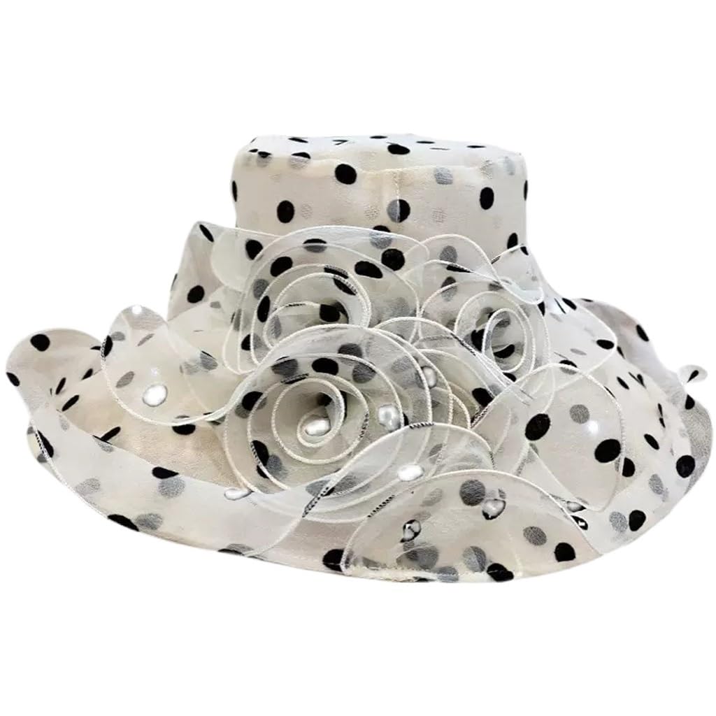 Chapeau de soleil d'été pour femme avec large bord de protection
