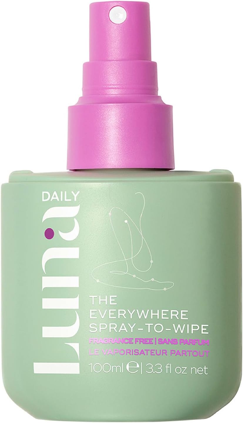 Body Cleansing Spray | Fragrance-Free Feminine & Body Mist | Unscented, Hydrating & Gentle | For Intimate Areas, Underarms & Travel | pH-Balanced Personal Care Essential, 100ml