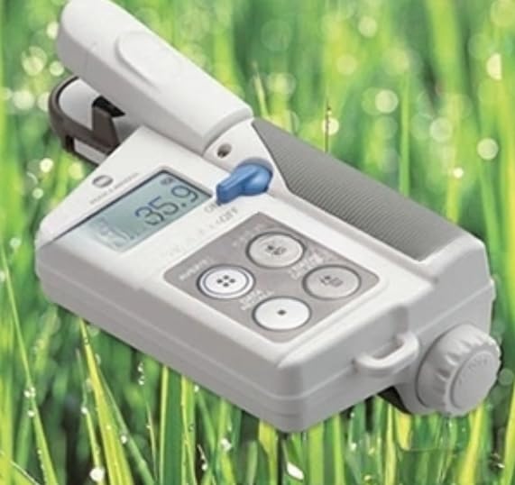 SPAD-502Plus Chlorophyll Meter Plant Chlorophyll Content Tester Plant Nutrition Tester High-Precision Detection of Chlorophyll and nitrogen Content, Fast Measurement, Data Storage and Analysis
