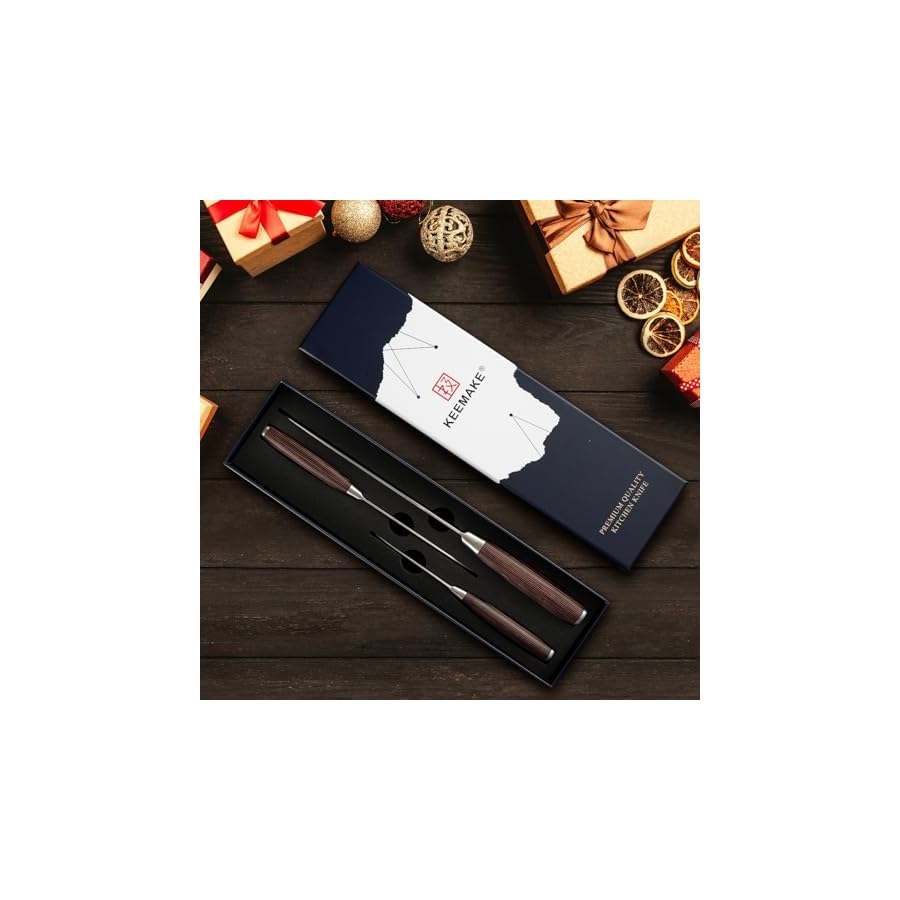 KEEMAKE-Knife-Set-Kitchen-Knives-14116-High-Carbon-Stainless-Steel-Professional-Chef-Knife-Set-of-3-Razor-Sharp-Japanese-Cooking-Knife KEEMAKE Knife Set Kitchen Knives - 1.4116 High Carbon Stainless Steel Professional Chef Knife Set of 3 - Razor Sharp Japanese Cooking Knife