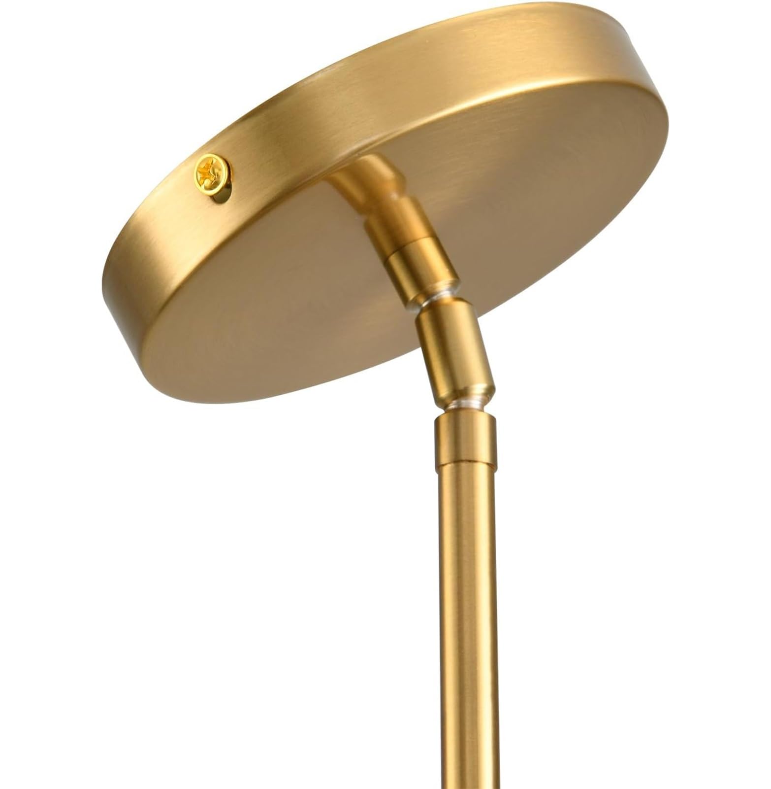 Hängelampe mit Batterie, batteriebetriebene Pendelleuchte, moderne Deckenlampe ohne Stromanschluss mit Fernbedienung und Glaslampenschirm, 9 Farben dimmbar ideale Hängeleuchte für jeden Raum.(Milky+br