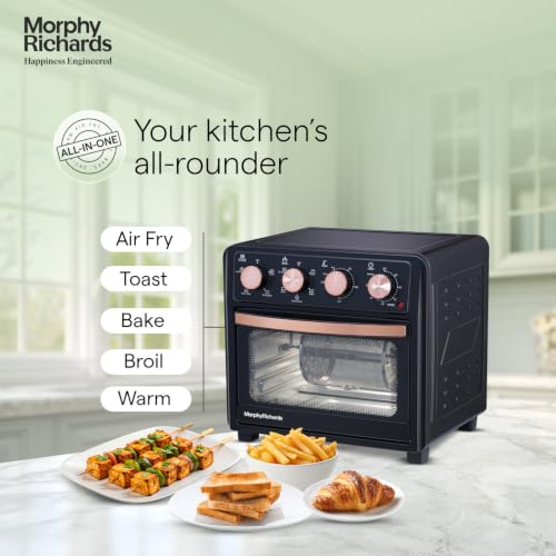 Morphy Richards AirCrisp 25L Air Fryer Oven Black & Rose Gold - Image 7