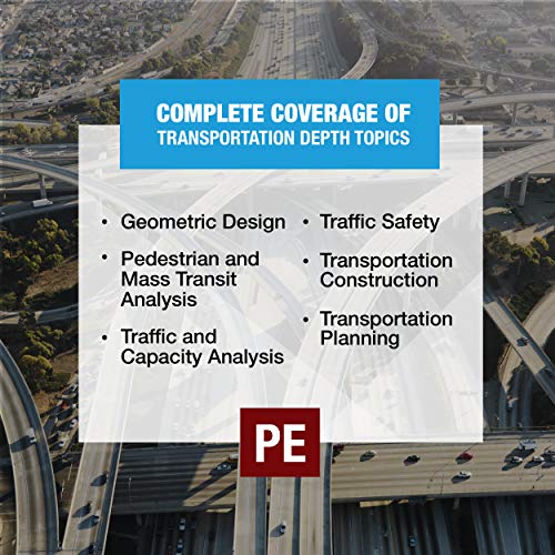 Ppi Transportation Depth Reference Manual For The Pe Civil Exam, 3Rd Edition – A Complete Reference Manual For The Ncees Pe Civil Transportation Exam #TOP2