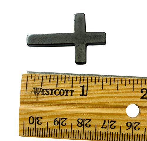 Westmon Works Hematite Pocket Cross Charm with Holy Card Gift Set2