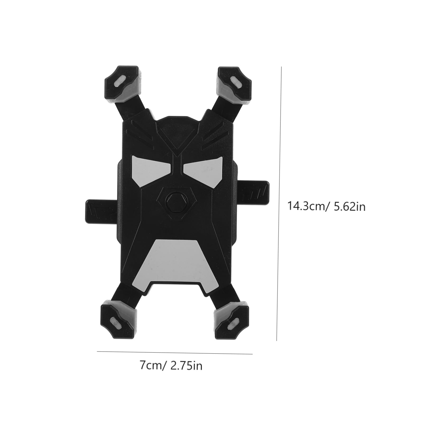 Supporto Per Telefono Da Auto E 5 Pezzi Robusto Supporto in Metallo Per Telefono Facile Da Montare Presa Sicura