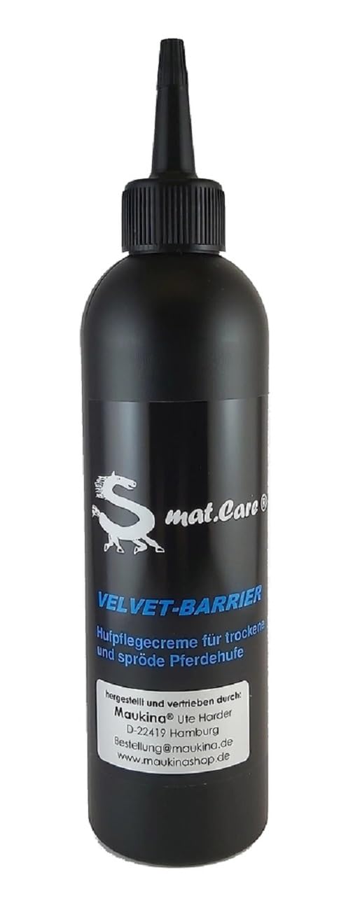 Smat.Care Velvet-Barrier | Hufpflegecreme für Pferde | 500ml mit Pinsel