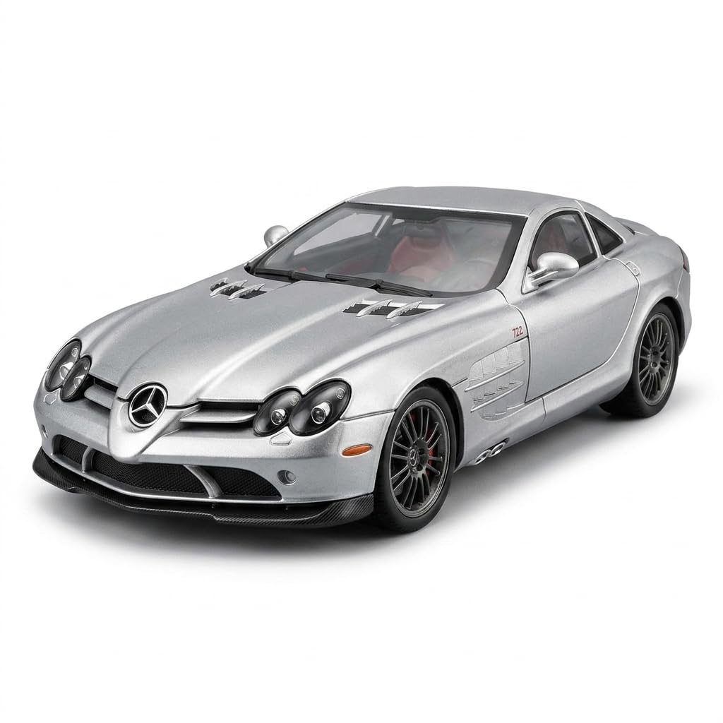 WizToy 1:24 Scale Mercedes-Benz SLR 722S Diecast Metal Car Model