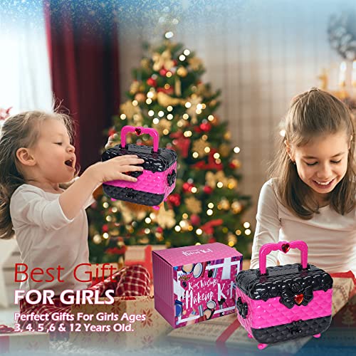 Kids Makeup Kit For Girl - Kids Makeup Kit Toys For Girls Washable Make Up For Little Girls,Non Toxic Toddlers Cosmetic Kits,Child Play Makeup Toys For Girls, Age 3-12 Year Old Children Gift… #TOP6