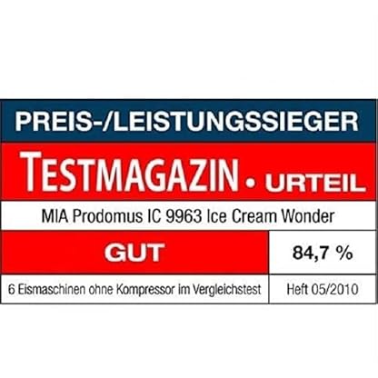 JUNG PerfectMix Eismaschine - für 4 Personen, 1,5 L Fassung, Eiscreme selber machen, 4in1 Machine - Speiseeismaschine… – Bild 4