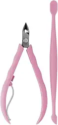 Mundial Alicate Cutícula E Duplex Sandy S/A Rosa