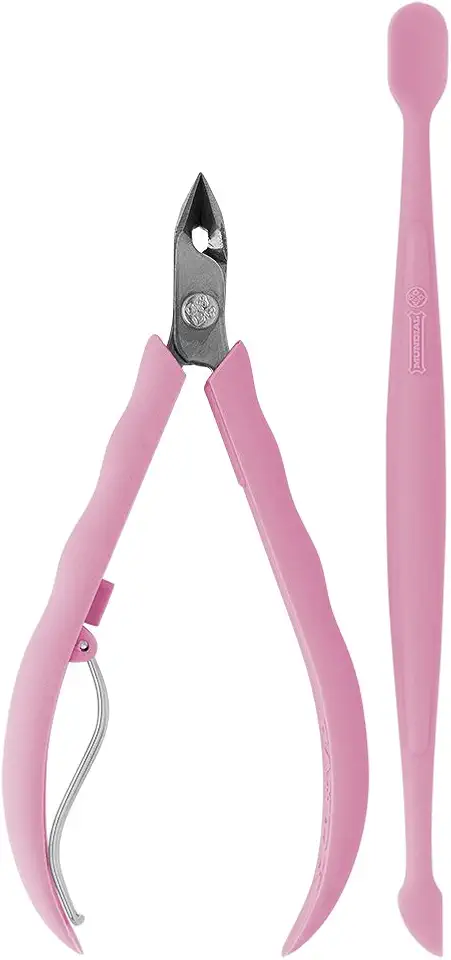 Mundial Alicate cuticula Sandy+Duplex Rosa 756