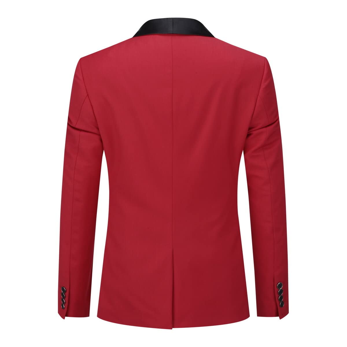 YOUTHUP Blazer Homme Col Châle Slim Fit Veste de Costume Formel Veston Blazer Casual Elégant pour Mariage Business
