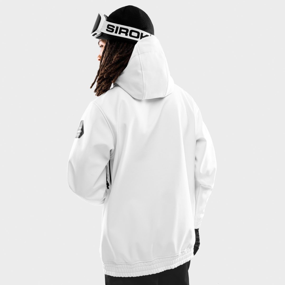 SIROKO - Snowboardjacke mit Kängurutasche W3 Antarctica