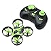 Mini Quadcopter Drone, EACHINE E010 2.4GHz 6-Axis Gyro Remote Control Nano Drone for Kids Adults Beginners - Headless Mode, 3D Flip, One Key Return (Green)