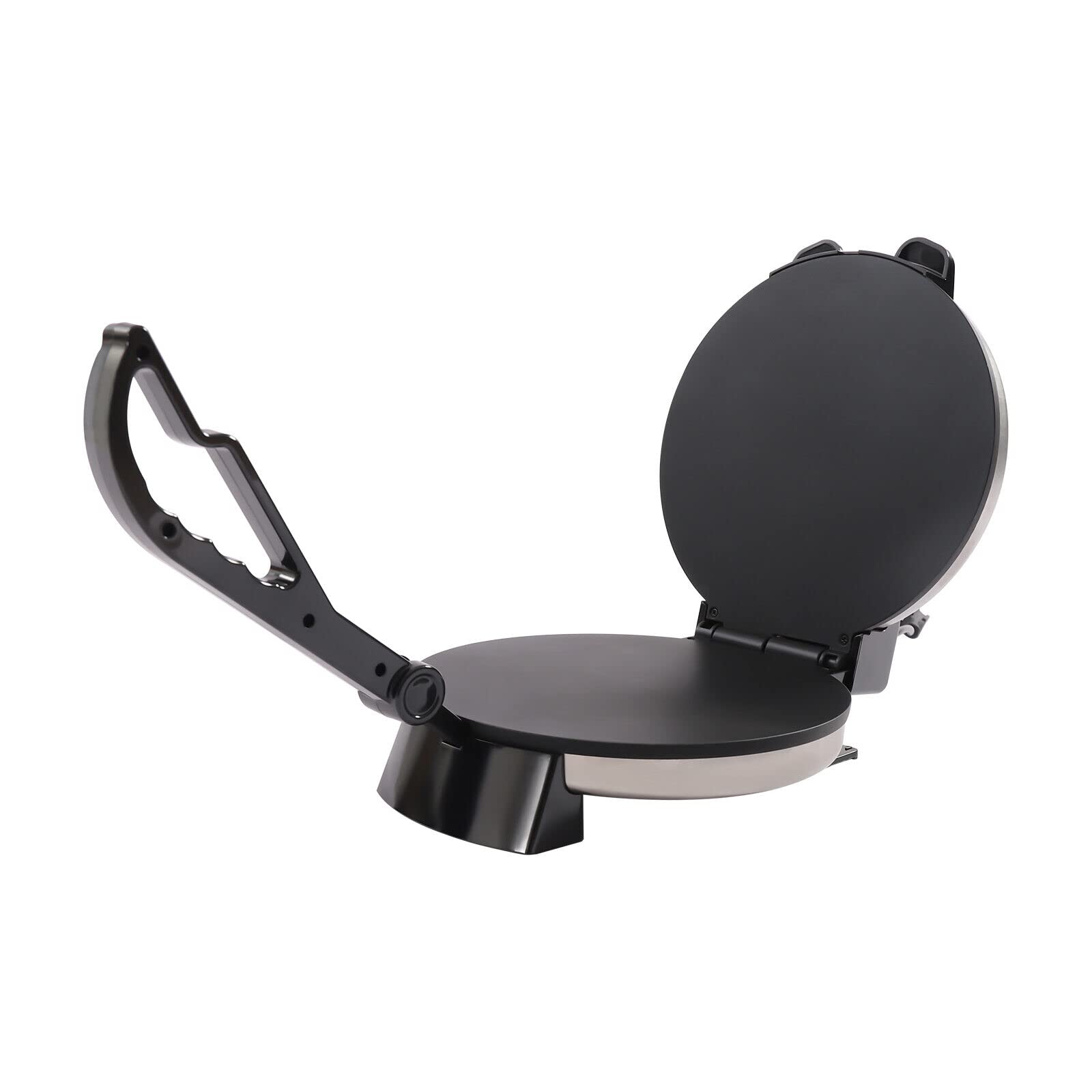 Roti Maker - Pan plano para tortilla (10 pulgadas, acero inoxidable, 1,8 kW, 220 V, para tortillas, tacos, pan plano, Chapati)