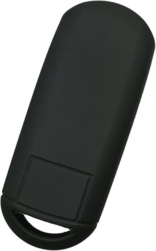 Miniatura 3 de Funda protectora inteligente, de hule, para control remoto para entrada sin llave, de 3 botones, para Mazda 3 CX3 CX5 CX7 CX9 SPEED3., Negro Rojo