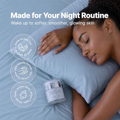 Image of EnaSkin Retinol Collagen Face Cream for Wrinkles, Anti-Aging Moisturizer