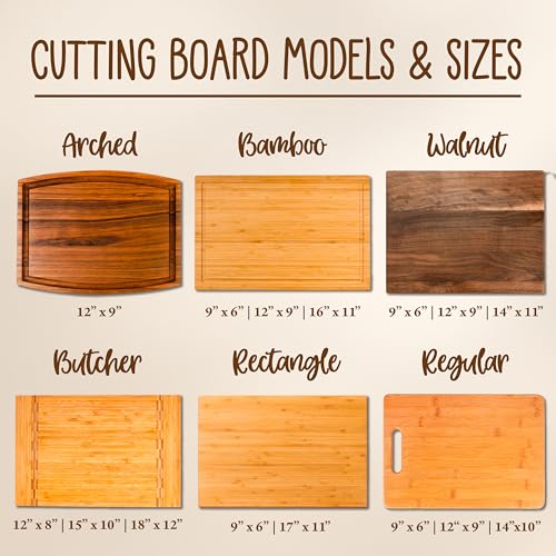 Tabla de cortar rectangular personalizada de madera para parrilla miniatura 2