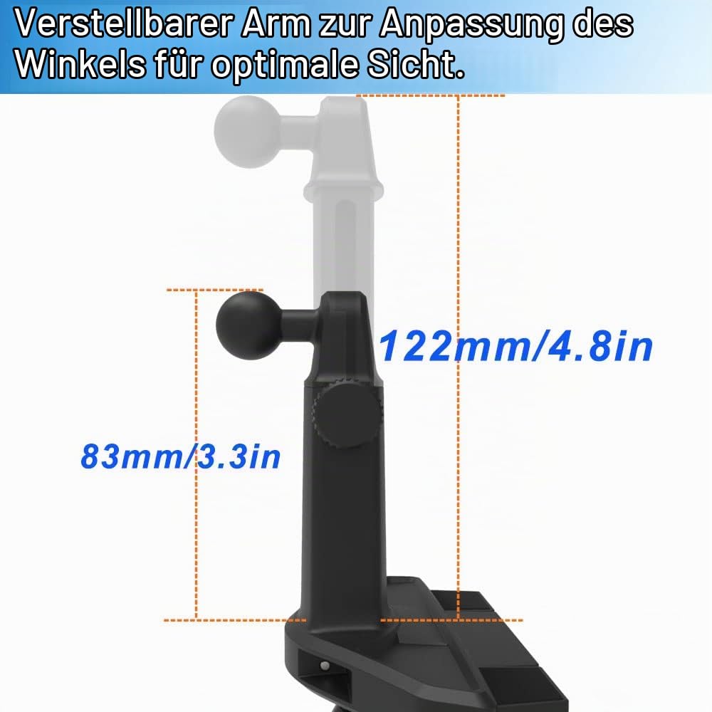 Auto Tablet Halterung CD Schlitz für 4'-13" iPad Smartphones, 360° Universal Tablethalterung, KFZ Vorne CD Schacht Halter für iPad Pro 12.9 10.5 9.7 Air Mini, Kindle Fire, iPhone