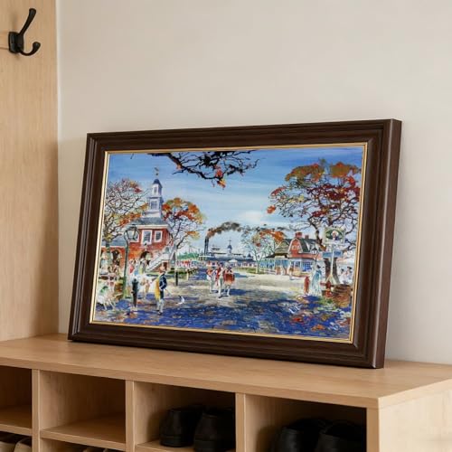 Impression d'Imaginerie Historique Liberty Square toile haute definition art mural