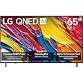 LG 65-Inch Class QNED AI 4K QNED82A Series Smart TV w/AI Sound, HDR10, 4K Super Upscaling, Filmmaker Mode, Wow Orchestra, Alexa Built-in (65QNED82AUA, 2025)