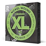 D'Addario ダダリオ ベース弦 ニッケル Long Scale .045-.105 EXL165TP 2setパック 【国内正規品】