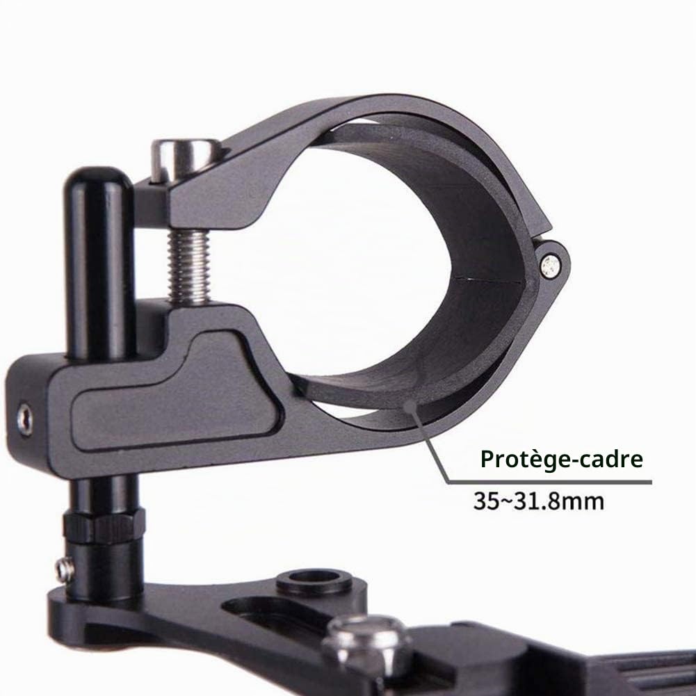 CYSKY Guide de la chaîne de vélo Montagne Garde de Chaîne VTT Protecteur de Chaîne Vélo 7075 Alliage D'aluminium pour La Plupart des Vélos Vélo De Route Vélo De Montagne