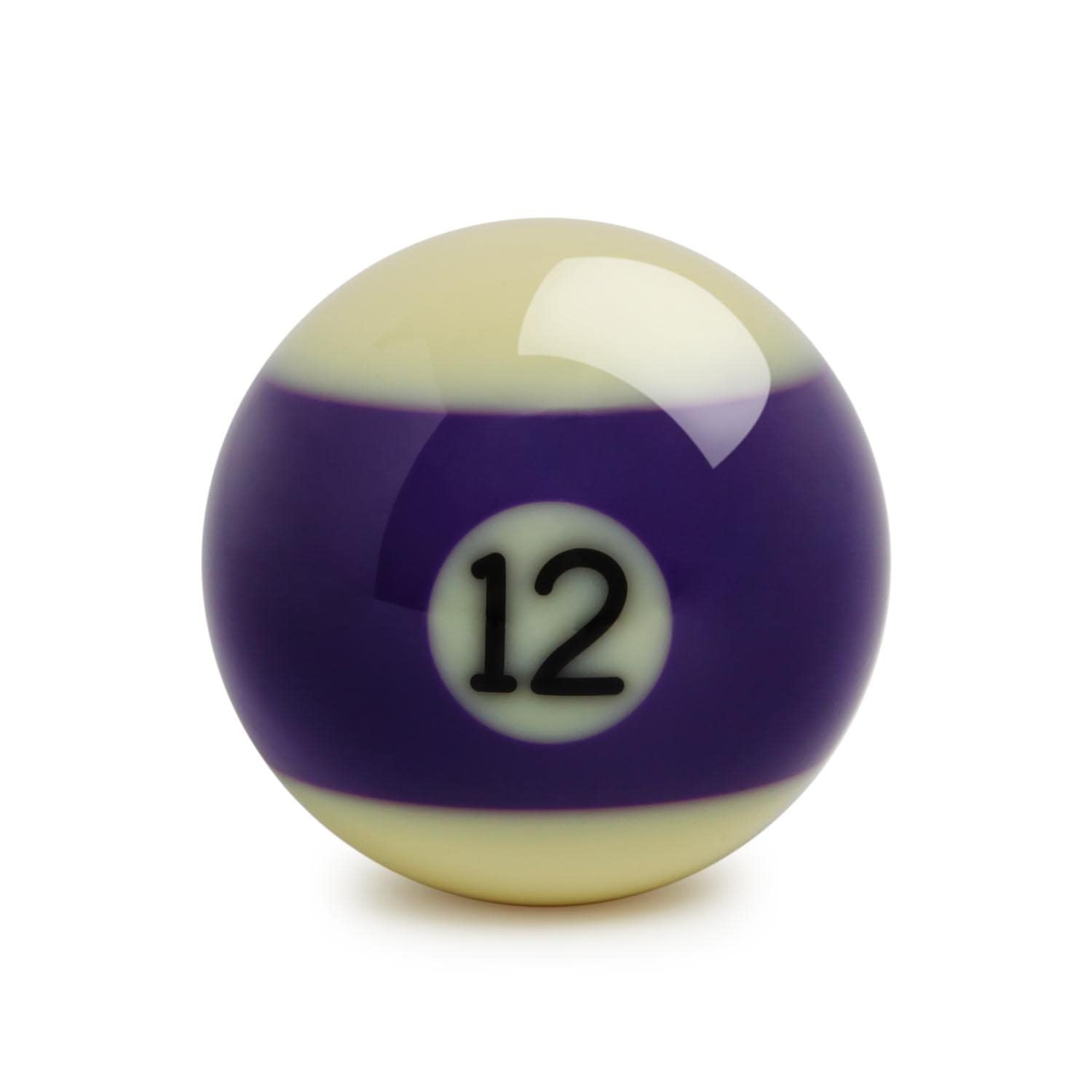 Aramith Premium Pool Replacement Ball 2 1/4″ – Choose Your Ball Number (#12)