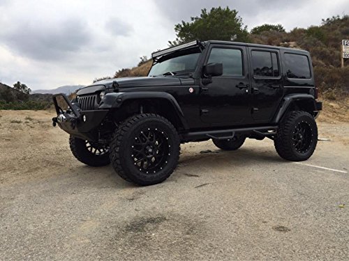 XD Series by KMC Wheels XD820 Grenade Satin Black Wheel (20x10"/8x170mm, -24mm offset) - Thumbnail 2
