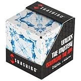 Shashibo Cubo Transformable - Cubo Antiestrés Patentado y Galardonado con 36 Imanes de Tierras Raras - Se Transforma en Más de 100 Formas (Arctic)