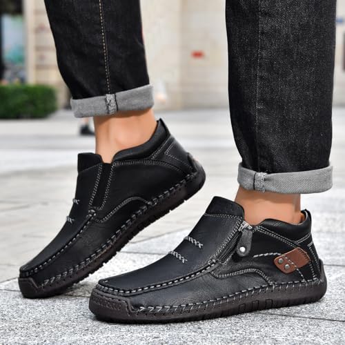 Image of Coramtty Mens Classic Loafers Moccasins Walking Outdoor Walking Shoes